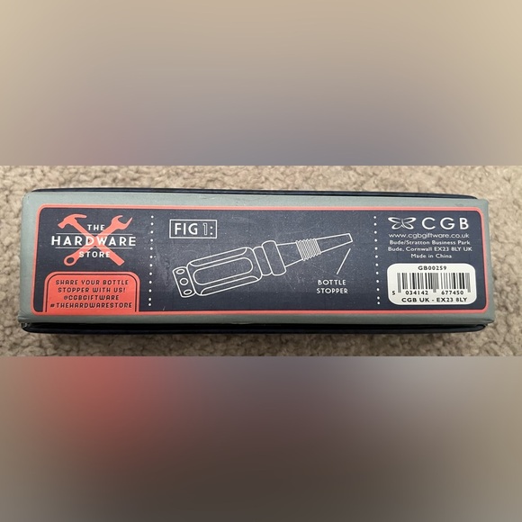 🆕 The Hardware Store Screwdriver Bottle Stopper (Blue) - Picture 3 of 3